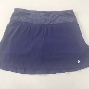 Lululemon Run tennis Skirt, Run Pace, Sz 4
